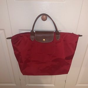 Red Longchamp Purse